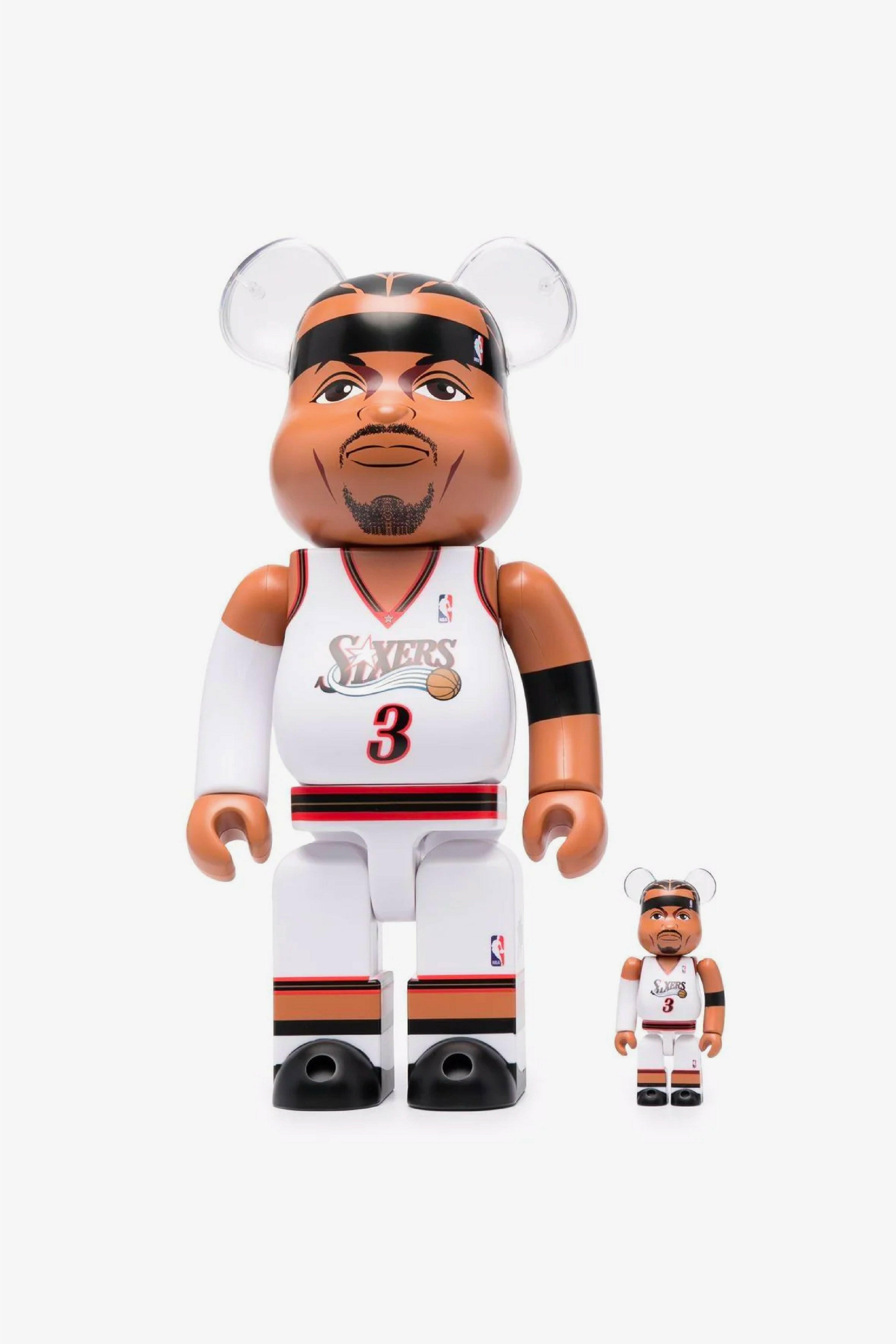 Selectshop FRAME - MEDICOM TOY Allen Iverson (Philadelphia 76ers) Be@rbrick 100% & 400% Set Collectibles Dubai