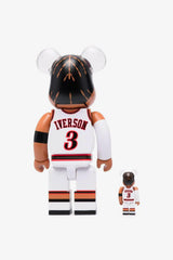 Selectshop FRAME - MEDICOM TOY Allen Iverson (Philadelphia 76ers) Be@rbrick 100% & 400% Set Collectibles Dubai