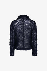 Selectshop FRAME - COMME DES GARÇONS GIRL Semi-Sheer Textured Jacket Outerwear Dubai