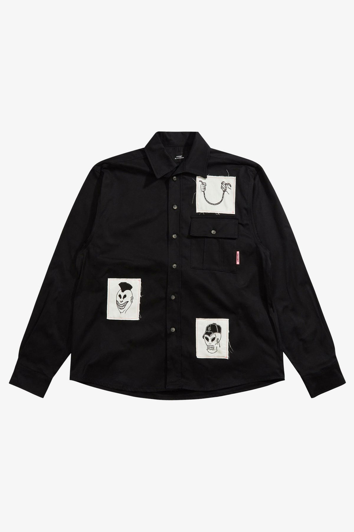 Selectshop FRAME - RASSVET Patch Work Shirt Shirts Dubai