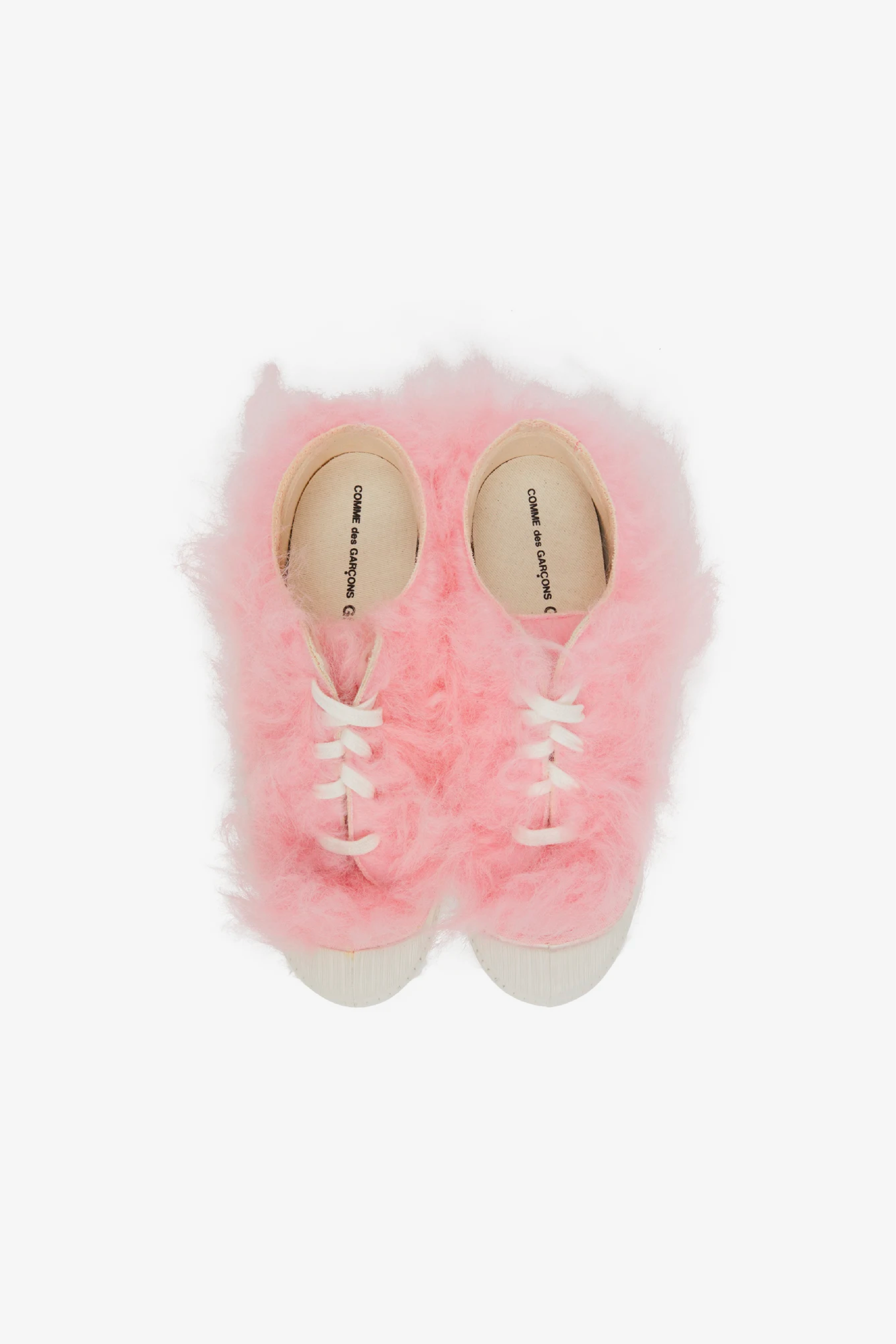 Selectshop FRAME - COMME DES GARÇONS GIRL Comme Des Garçons Girl x Novesta Faux-Fur Sneakers Footwear Dubai