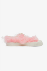 Selectshop FRAME - COMME DES GARÇONS GIRL Comme Des Garçons Girl x Novesta Faux-Fur Sneakers Footwear Dubai