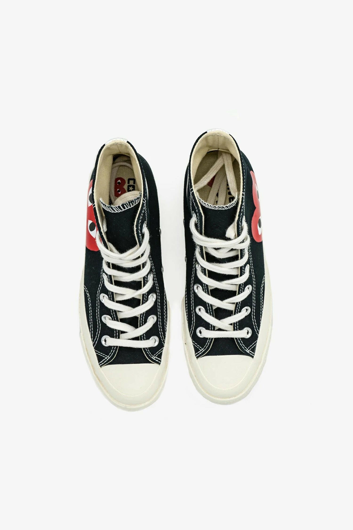 Selectshop FRAME -COMME DES GARCONS PLAY Converse Chuck Taylor All Star '70 High Red Heart Footwear Dubai