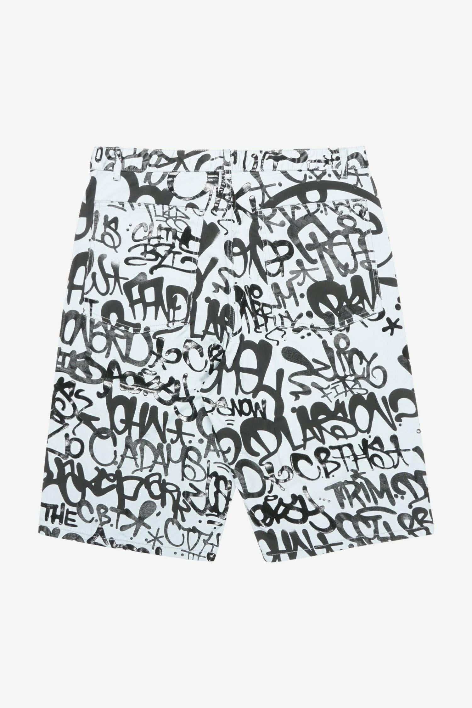 Selectshop FRAME - COMME DES GARÇONS SHIRT Graffiti Shorts Bottoms Dubai