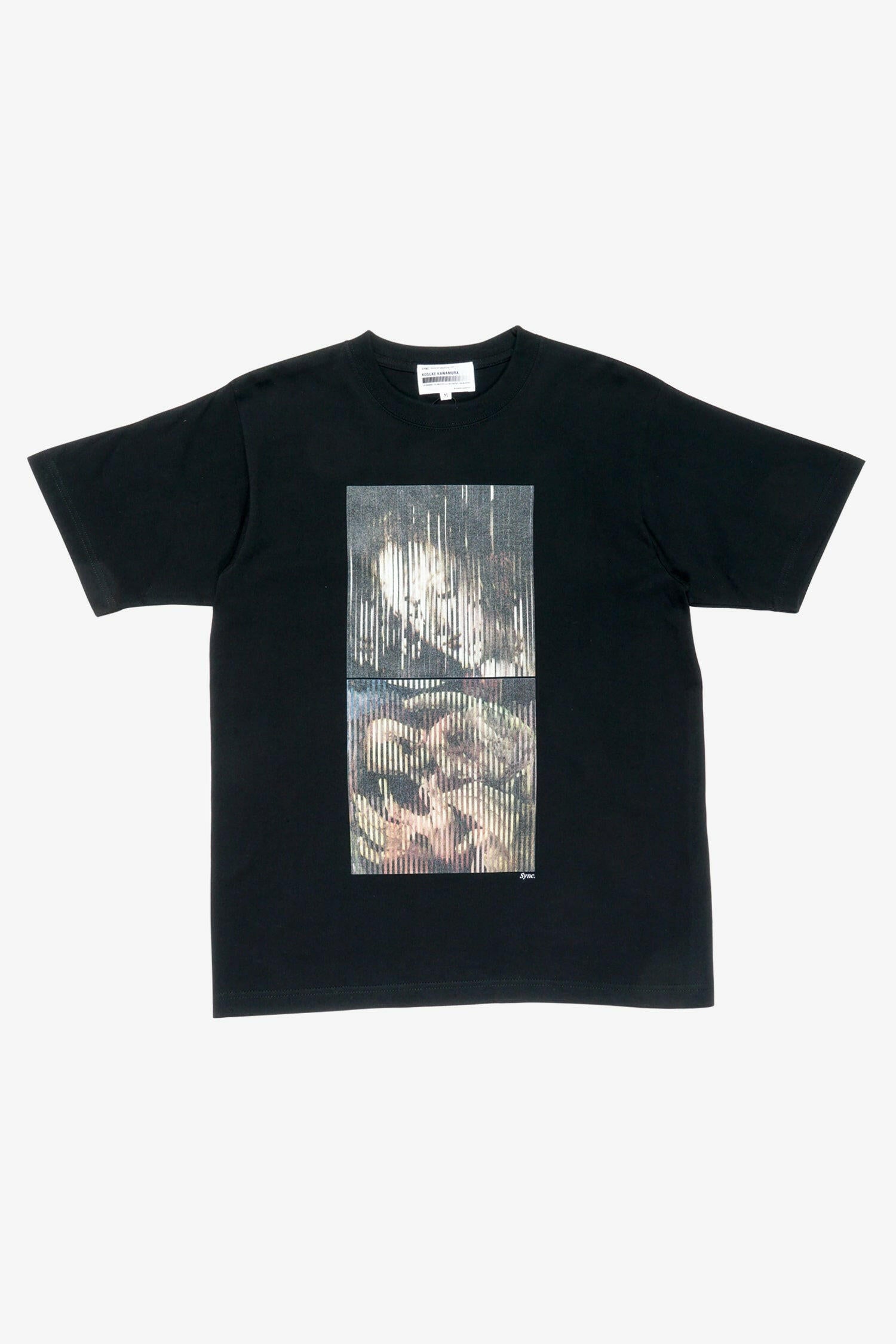 Selectshop FRAME - SYNC. Kosuke Kawamura "Face & Hands" Tee T-Shirt Dubai