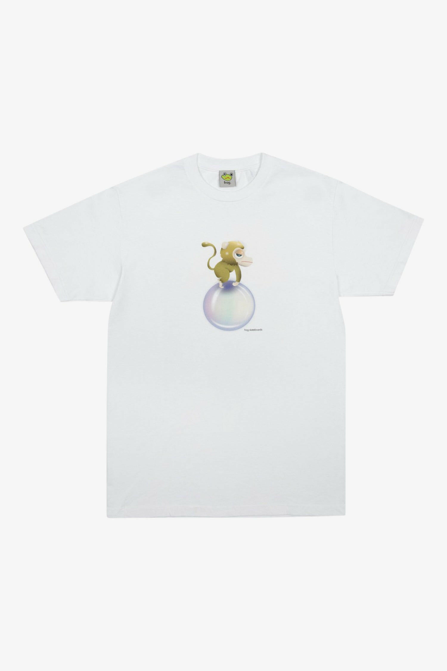 Selectshop FRAME - FROG SKATEBOARDS Monkey Bubble Tee T-Shirt Dubai