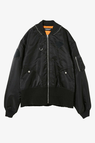 Hooded MA-1 Bomber Jacket