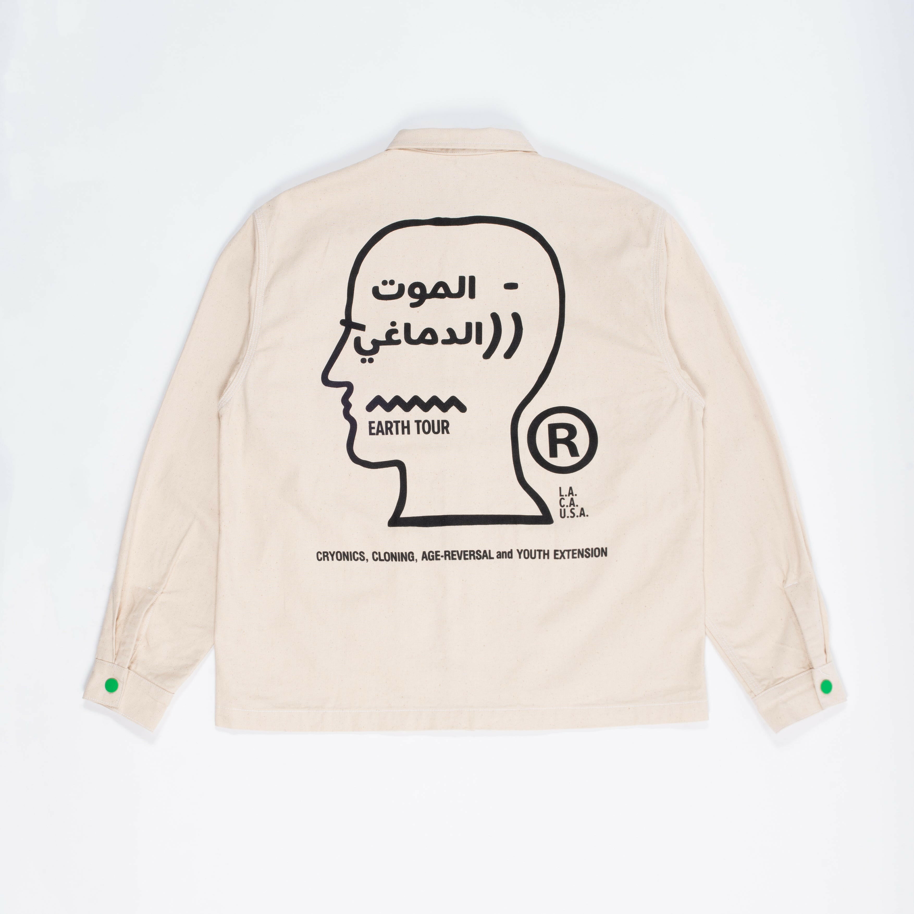 Selectshop FRAME - BRAIN DEAD Sole DXB Youth Extension Canvas Chore Jacket Outerwear Dubai