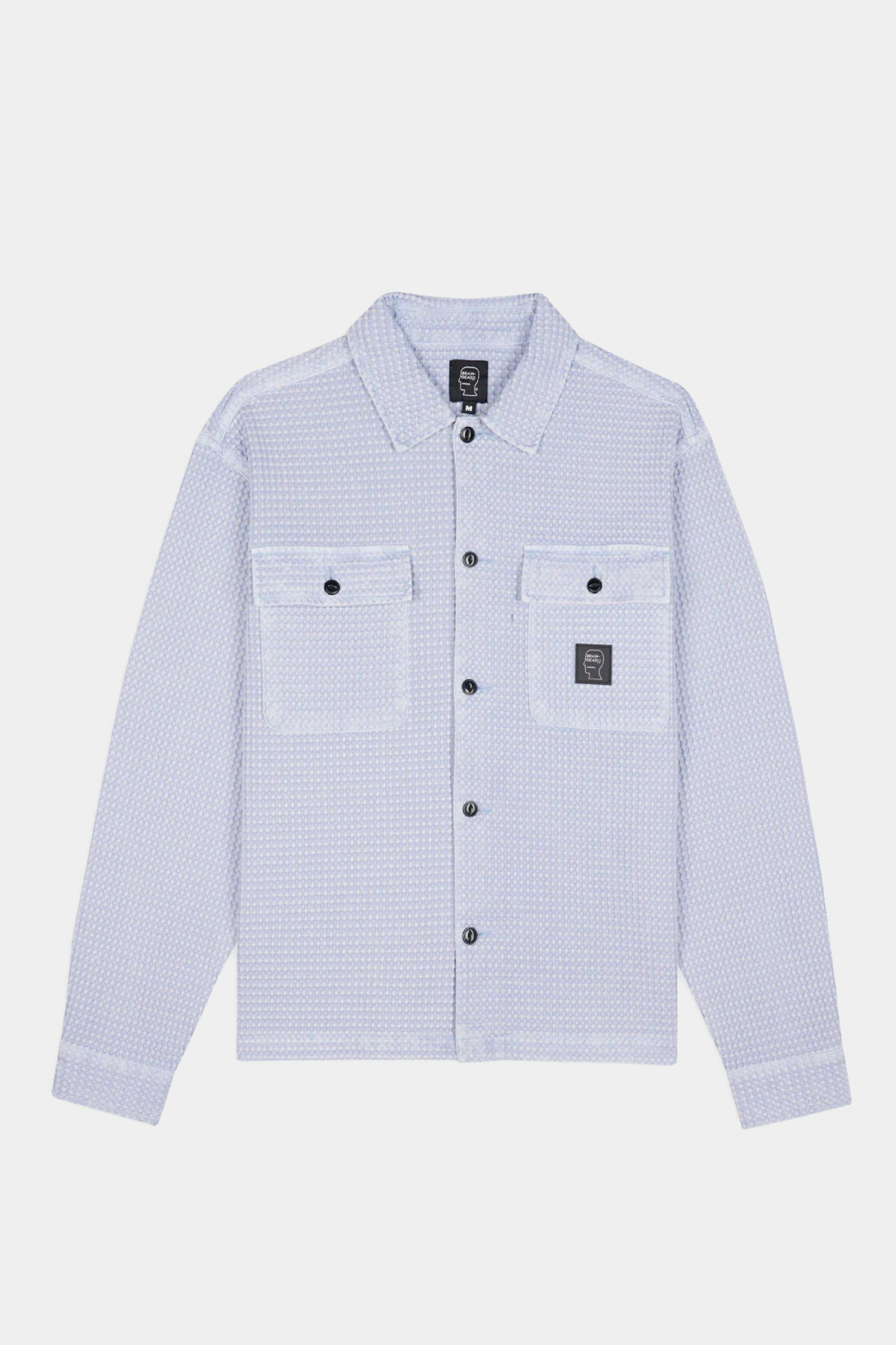 Selectshop FRAME - BRAIN DEAD Waffle Button Front Long Sleeve Shirt Shirts Concept Store Dubai