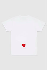 Selectshop FRAME - COMME DES GARCONS PLAY CdG PLAY X Converse T-Shirt T-Shirts Concept Store Dubai