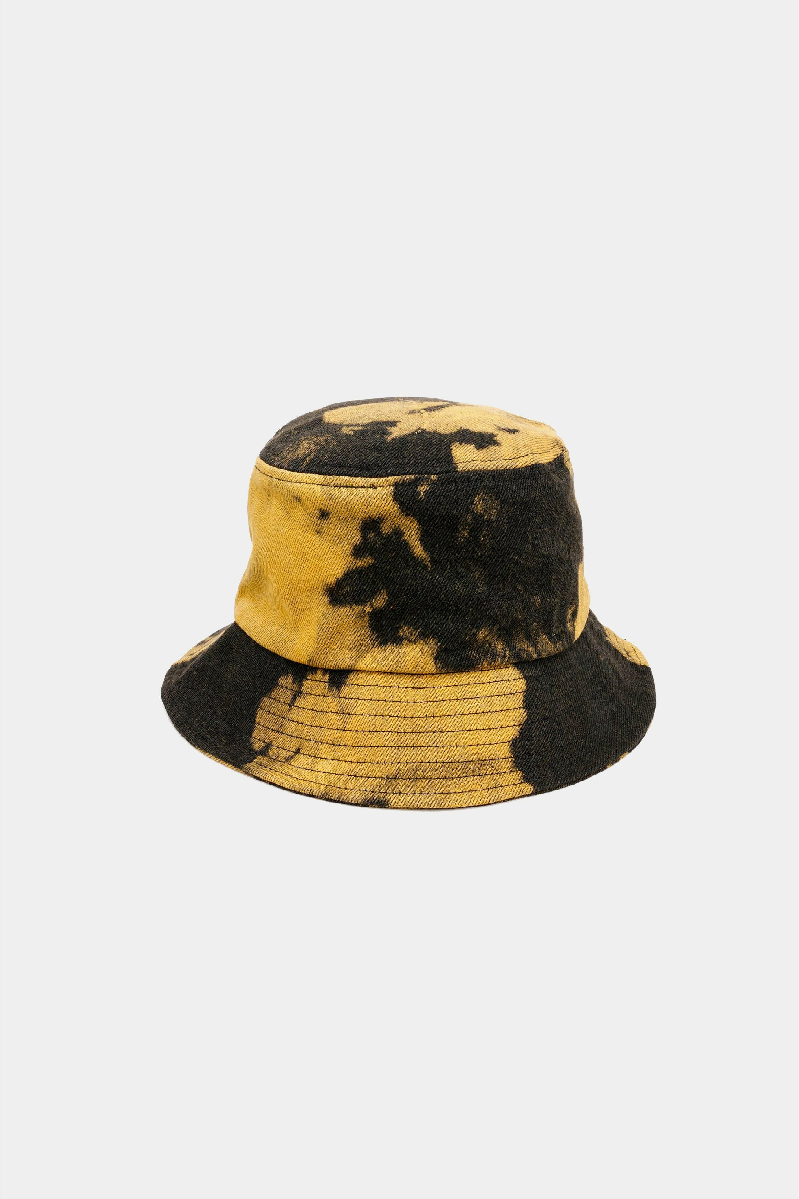 Selectshop FRAME - FENG CHEN WANG Tie Dye Denim Bucket Hat All-Accessories Dubai