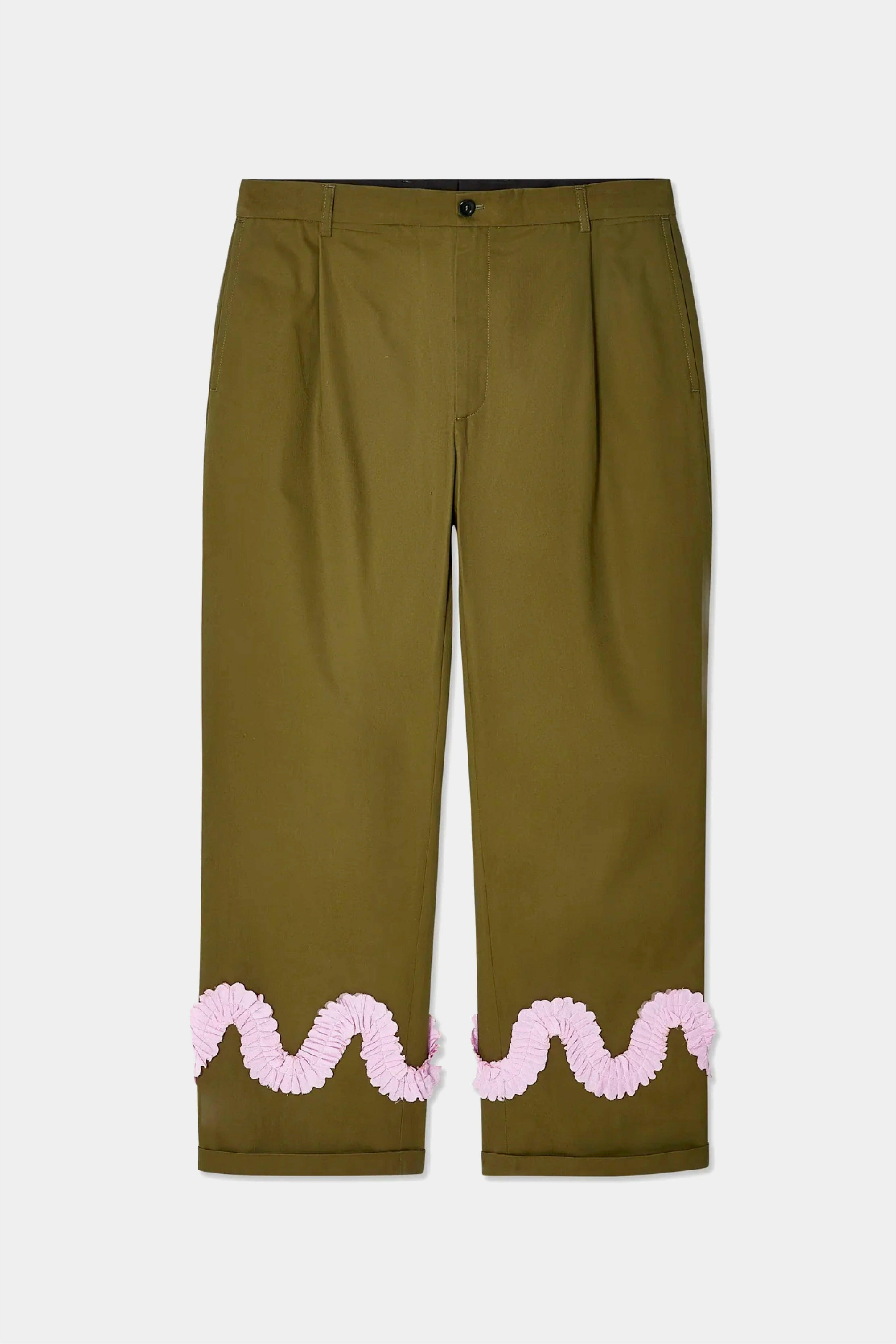 Selectshop FRAME - SKY HIGH FARM Worm Taffeta Pant Bottoms Concept Store Dubai