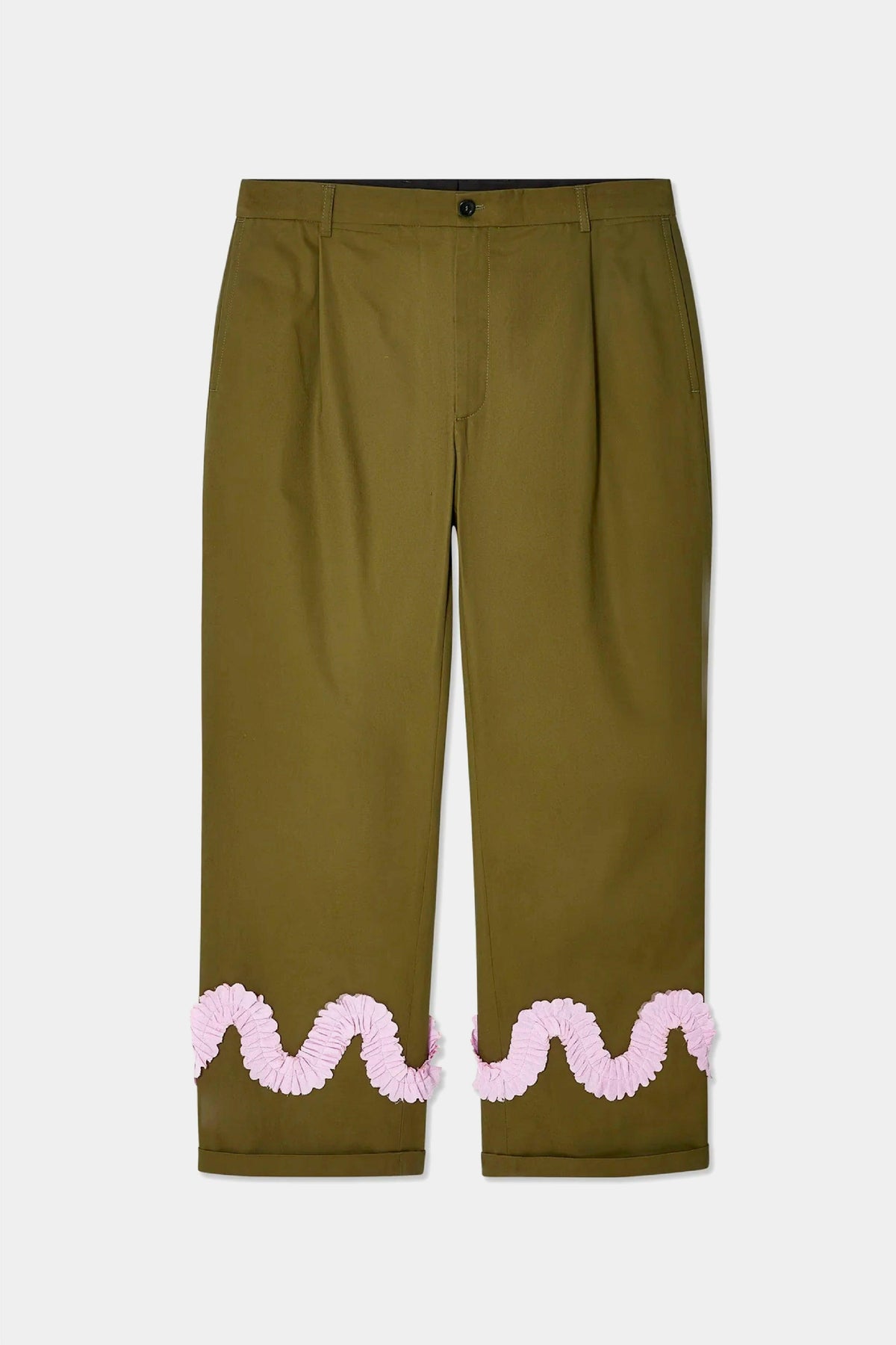 Selectshop FRAME - SKY HIGH FARM Worm Taffeta Pant Bottoms 迪拜概念店