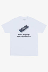 Selectshop FRAME - PLEASURES Happier T-Shirt T-Shirt Dubai