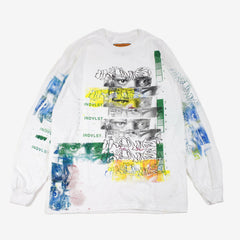 Selectshop FRAME - INDVLST Volume One Pt.2 Kit : Visions White Long Sleeve T-Shirt Dubai