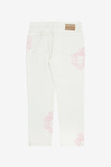 Selectshop FRAME - PLEASURES Special Printed Denim Pant Bottoms Dubai