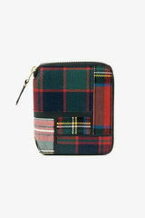 Selectshop FRAME - COMME DES GARCONS WALLETS Wallets Tartan Patchwork (SA2100TP) Accessories Dubai