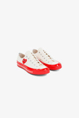 Selectshop FRAME - COMME DES GARCONS PLAY Converse Red Sole Chuck 70 Low Top Footwear Dubai