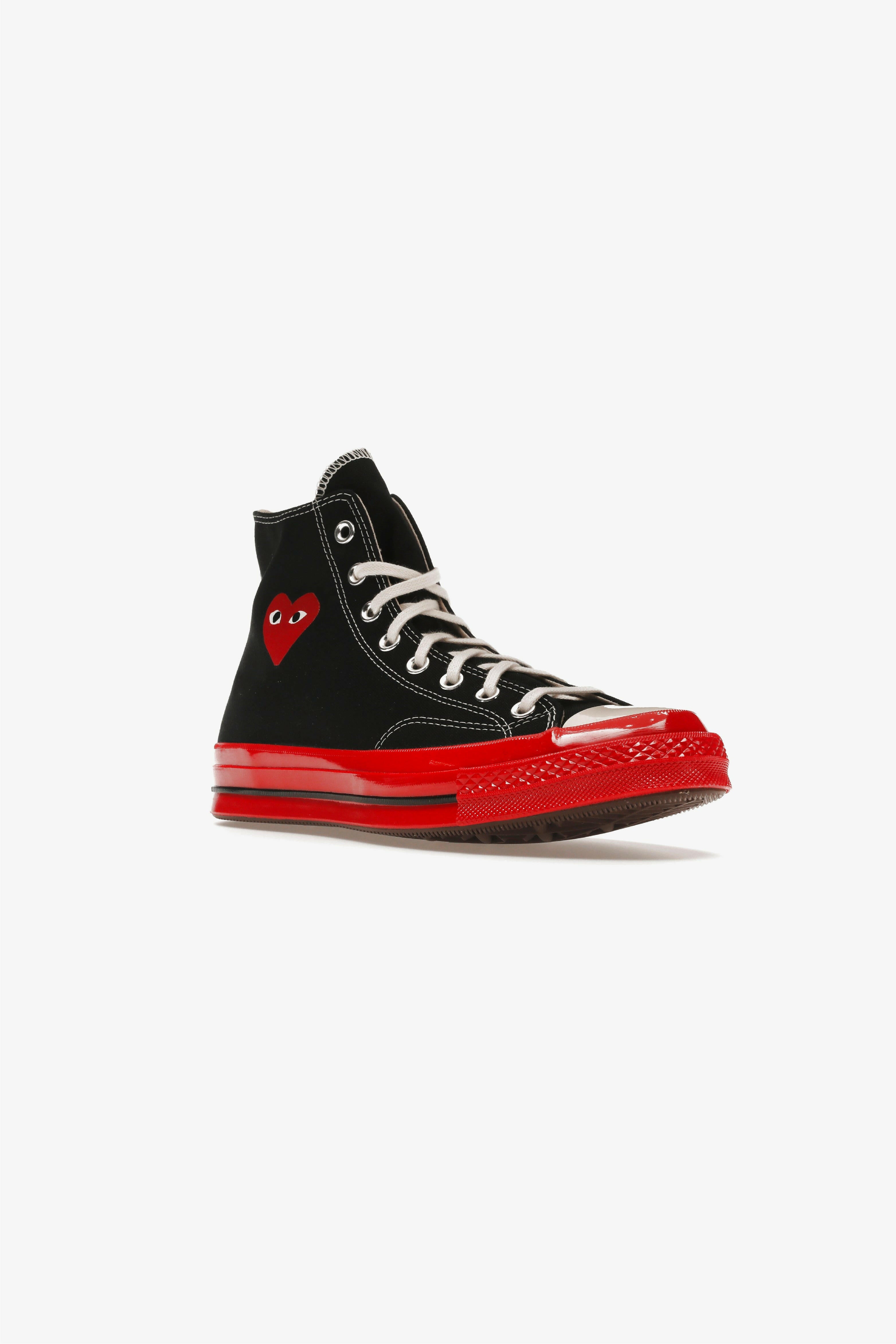 Selectshop FRAME - COMME DES GARCONS PLAY Converse Red Sole Chuck 70 High Top Footwear Dubai