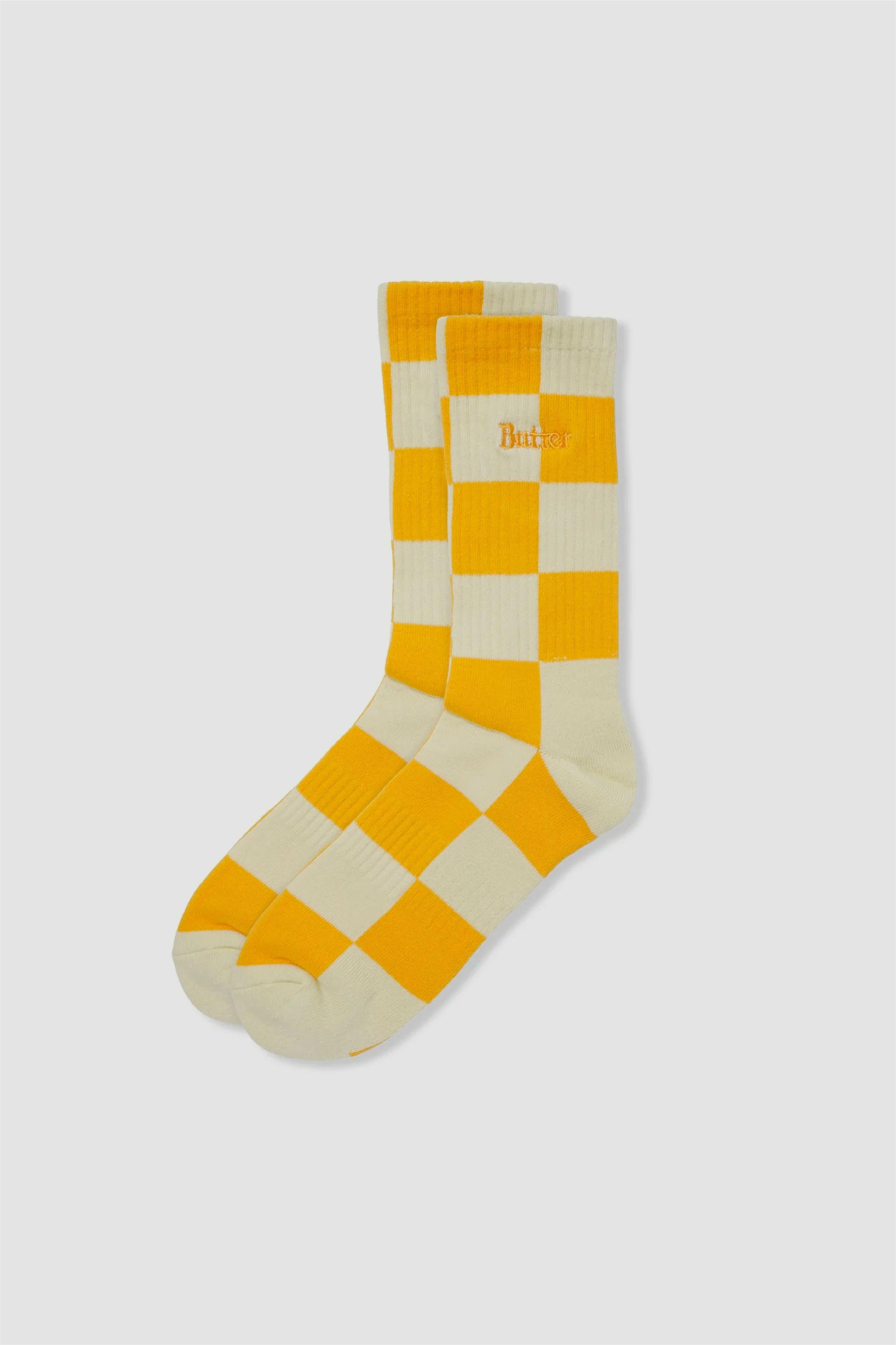 Selectshop FRAME - BUTTER GOODS Checkered Socks All-Accessories Dubai