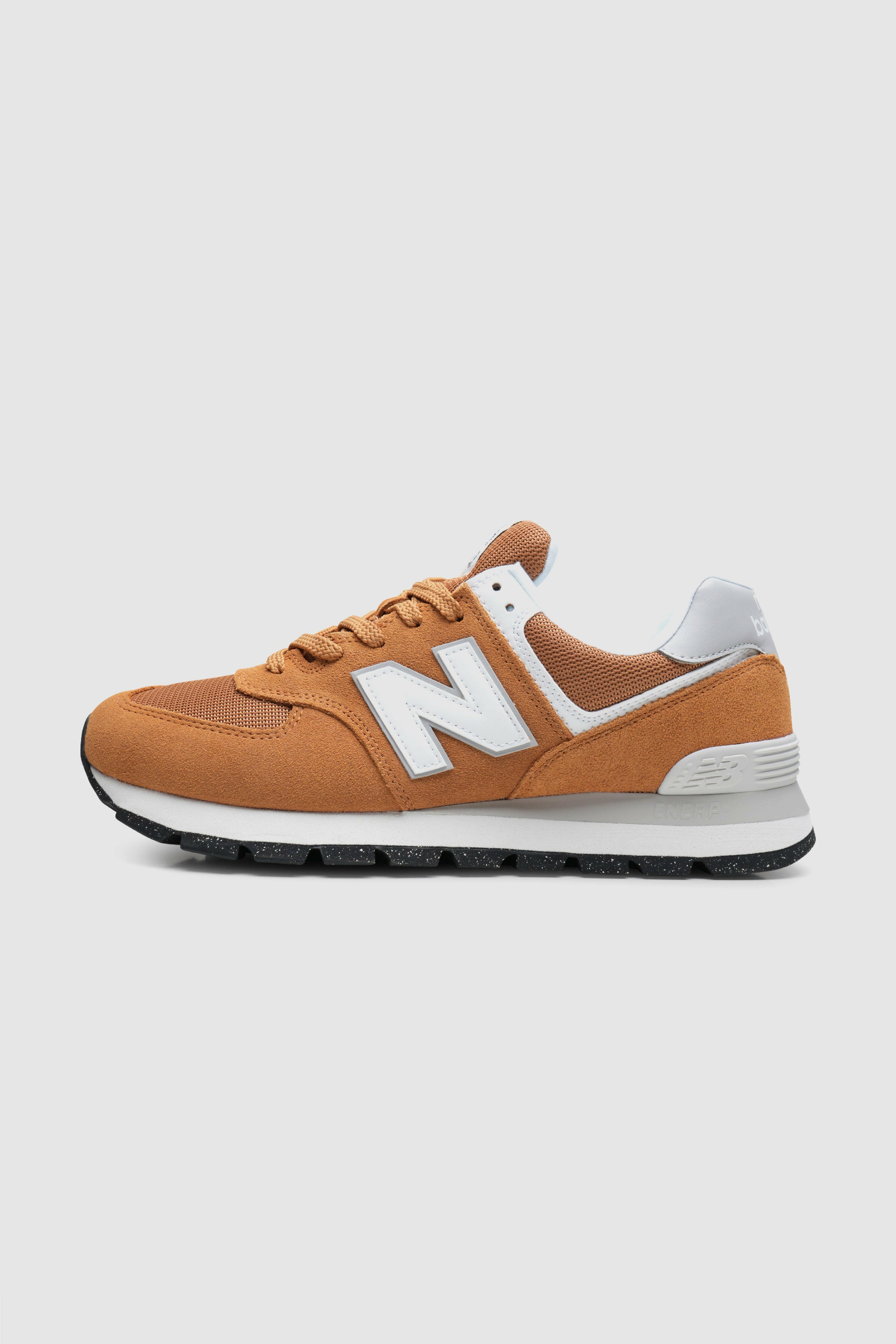 Selectshop FRAME - NEW BALANCE ML574D2Z "White Green Gum" Footwear Concept Store Dubai