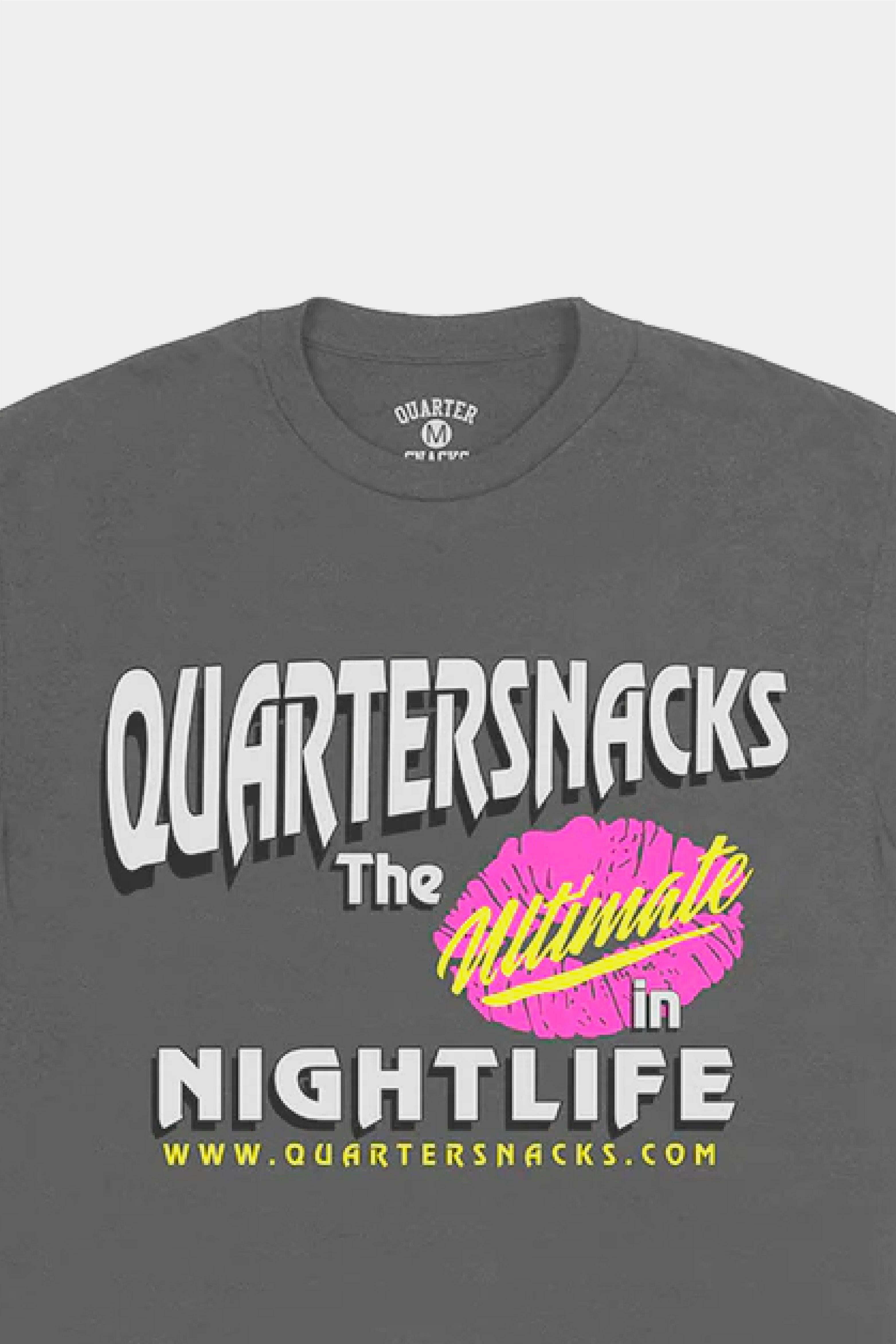 Selectshop FRAME - QUARTER SNACKS Nightlife Tee T-Shirts Concept Store Dubai