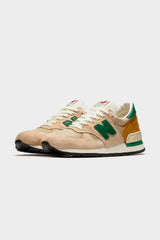 Selectshop FRAME - NEW BALANCE 990v1 Made in USA "Tan Green" Footwear Concept Store Dubai