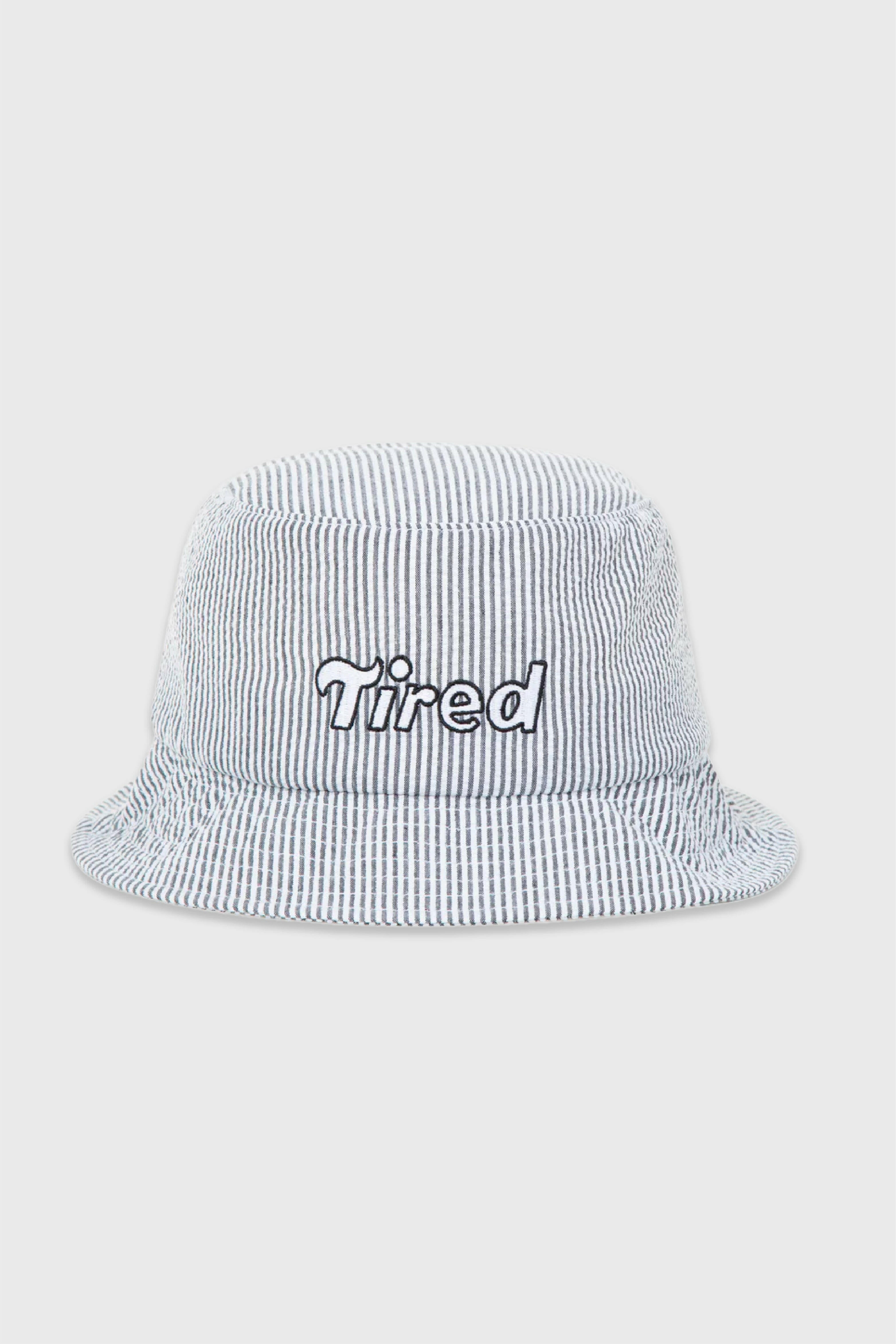 Selectshop FRAME - TIRED Tilde Seersucker Bucket Hat All-Accessories Concept Store Dubai