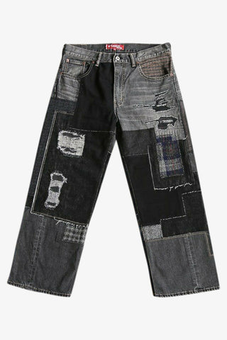 Levi's 503 Multi-Fabric Patchwork Denim