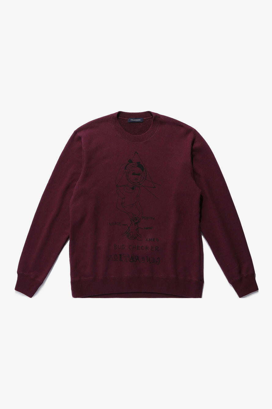 Selectshop FRAME - JOHN UNDERCOVER Printed Sweatshirt Sweatshirts Dubai